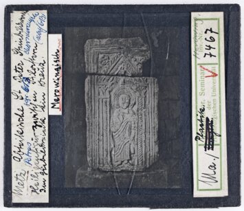 Vorschaubild Metz: Abteikirche St. Peter, Steinbildwerk mit Heiligenfigur (petrus), merowingisch Diasammlung